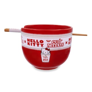 Foto 2 | Foto 2 | Juego De Vajilla Silver Buffalo Hello Kitty X Nissin Cup Noodles - Venta Internacional.