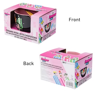 Foto 5 | Foto 5 | Cuenco De Arroz Con Fideos Ramen De Cerámica, Plateado, Buffalo Powerpuff Girls - Venta Internacional.
