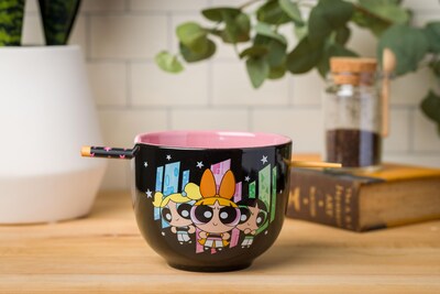 Foto 6 | Foto 6 | Cuenco De Arroz Con Fideos Ramen De Cerámica, Plateado, Buffalo Powerpuff Girls - Venta Internacional.