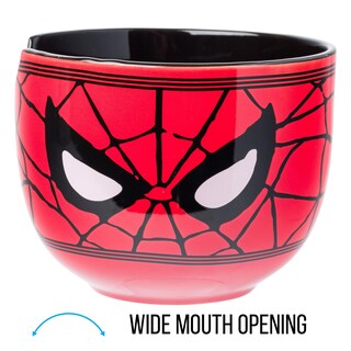 Foto 5 | Foto 5 | Cuenco De Arroz Con Fideos Ramen De Cerámica Marvel Avengers Spider-man - Venta Internacional.