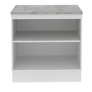 Foto 6 | Foto 6 | Mueble de Cocina MADESA G248009BGL color Marrón 2 Puertas 80 CM