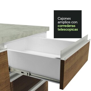 Foto 8 | Foto 8 | Cocina Integral Madesa GRGL1200049B color Marrón + Fregadero de Acero