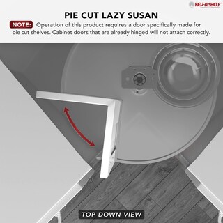 Foto 6 | Foto 6 | Organizador Lazy Susan Rev-a-shelf 6942-28-11-52 71 Cm, Color Blanco - Venta Internacional.