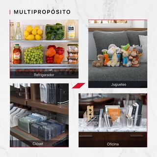 Foto 3 | Foto 3 | Set De 4 Organizadores Para Despensa Y Refreigerador Cookify Multiusos