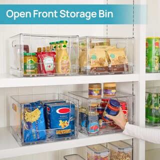 Foto 4 | Foto 4 | Contenedores de Almacenamiento Vtopmart Plegables con Tapas 2 Unidades Transparentes - Venta Internacional