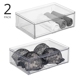 Foto 2 | Foto 2 | Papelera Organizadora De Almacenamiento Mdesign Lumiere Con Cajón Delantero - Venta Internacional.