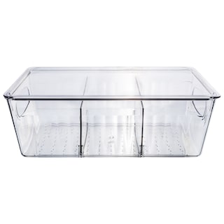 Foto 1 | Foto 1 | Contenedor Acrilico Ideën Transparente 3 Divisiones con Tapa