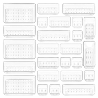 Foto 1 | Foto 1 | Set Organizador De Cajones Vtopmart De Plástico Transparente, 25 Unidades - Venta Internacional.
