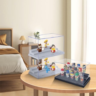 Foto 6 | Foto 6 | Vitrina Genérica De Acrílico Negro Para Minifiguras Para 35 Figuras - Venta Internacional.