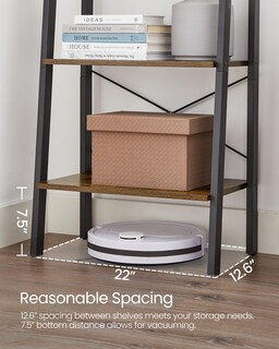 Foto 6 | Foto 6 | Ladder Shelf Vasagle Ulls44x - Estantería Para Libros De 4 Niveles - Venta Internacional.