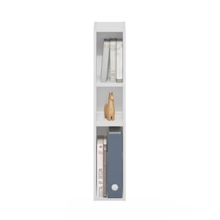 Foto 6 | Foto 6 | Estantería De Almacenamiento Furinno Fulda, 3 Niveles, Blanca, 15 Cm - Venta Internacional.