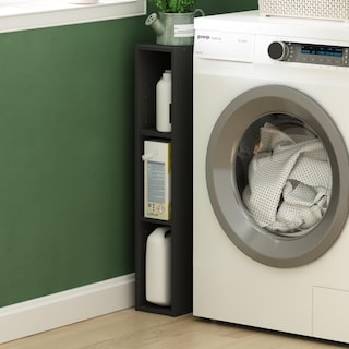 Foto 3 | Foto 3 | Estantería De Almacenamiento Furinno Fulda, 3 Niveles, Blackwood - Venta Internacional.