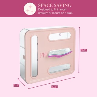 Foto 7 | Foto 7 | Organizador De Bolsas De Almacenamiento Paris Hilton Con 4 Ranuras Para Cocina, Color Rosa - Venta Internacional.
