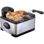 Freidora de Aceite 4l Xl 3 Canastillas Hukën Masterchef