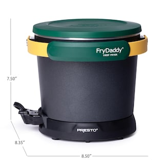Foto 4 | Foto 4 | Freidora Eléctrica Presto Frydaddy 05427 Edición Verde/dorada - Venta Internacional.