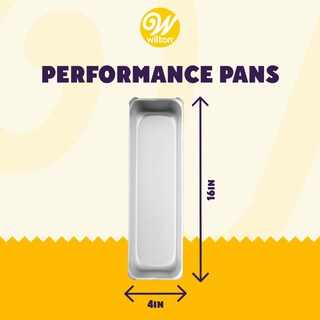 Foto 2 | Foto 2 | Molde Para Pan Wilton Performance Long Jumbo 40,6 X 10,2 Cm, Color Plateado - Venta Internacional.