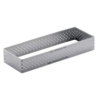 Foto 1 | Foto 1 | Anillo Para Tarta De Buyer Rectangular Perforado 25 Cm X 8 Cm - Venta Internacional.