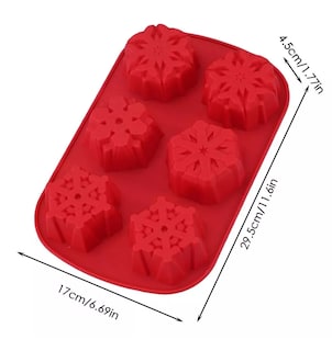 Foto 5 | Foto 5 | Molde Silicona 6 Copos Repostería Gelatinas Jabón, Color A Elegir