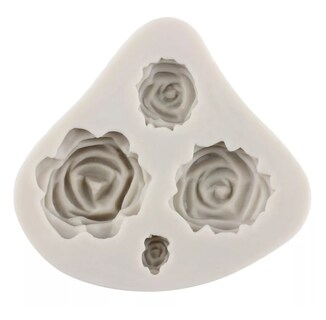 Foto 5 | Foto 5 | Molde De Silicona Flor De Margarita Rosa Fondant Resina 5 Pcs