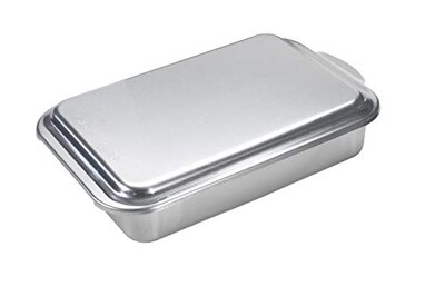 Foto 1 | Foto 1 | Molde para Tartas Nordic Ware Naturals de Aluminio Puro con Tapa de 23 x 33 cm - Venta Internacional