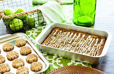 Foto 3 | Foto 3 | Molde para Tartas Nordic Ware Naturals de Aluminio Puro con Tapa de 23 x 33 cm - Venta Internacional