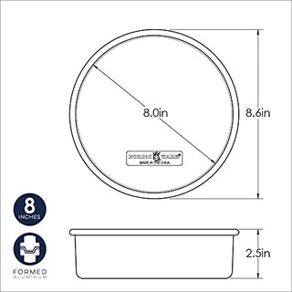 Foto 2 | Foto 2 | Molde para Tartas Nordic Ware Aluminio Natural Antiadherente 20 Cm - Venta Internacional