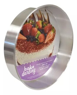 Foto 1 | Foto 1 | Molde Redondo Bake Darling 30x7 Cms