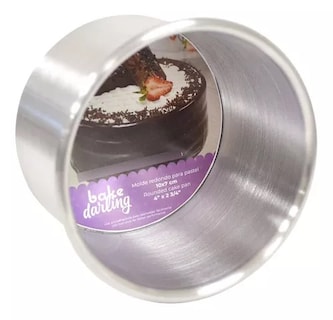 Foto 1 | Foto 1 | Molde Redondo Bake Darling 10 X 7 Cms