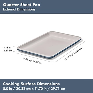 Foto 7 | Foto 7 | Bandeja Antiadherente De Cerámica Para Cuartos De Galón Oxo Good Grips De Bakeware Pro - Venta Internacional.