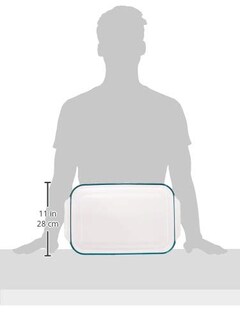 Foto 3 | Foto 3 | Plato Para Hornear Pyrex Basics De Vidrio Transparente De 4 5 L  Original De Ee. Uu. - Venta Internacional.
