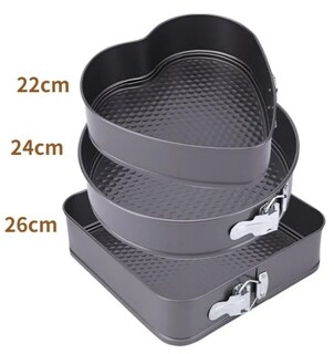 Foto 2 | Foto 2 | Set De 3 Moldes Xtellar Para Pasteles Y Tartas En Repostería Premium Desmontables