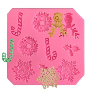 Foto 1 | Foto 1 | Moldes Para Tartas Huoguo, Bonitos Moldes De Silicona Apta Para Uso Alimentario, Con Forma De Alce - Venta Internacional.