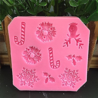 Foto 2 | Foto 2 | Moldes Para Tartas Huoguo, Bonitos Moldes De Silicona Apta Para Uso Alimentario, Con Forma De Alce - Venta Internacional.