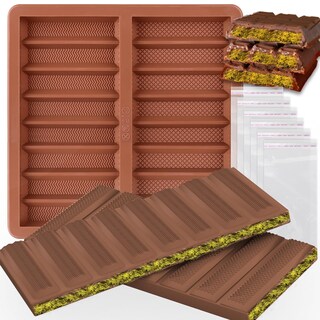Foto 1 | Foto 1 | Molde Para Barras De Chocolate Palksky Lager Deep Con Kit De Pistacho - Venta Internacional.