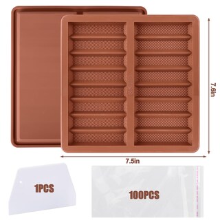 Foto 5 | Foto 5 | Molde Para Barras De Chocolate Palksky Lager Deep Con Kit De Pistacho - Venta Internacional.