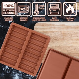 Foto 7 | Foto 7 | Molde Para Barras De Chocolate Palksky Lager Deep Con Kit De Pistacho - Venta Internacional.