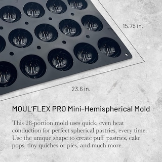 Foto 2 | Foto 2 | Molde De Silicona De Buyer Moul'flex Pro Mini-hemispheric - Venta Internacional.