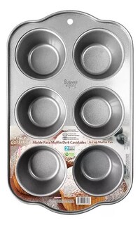 Foto 1 | Foto 1 | Molde Para Muffin Estandar 6 Cavidades