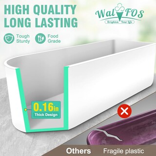 Foto 2 | Foto 2 | Set De Recipientes Para Helado Walfos De 1,5 L Y 240 Ml Con Tapa De Silicona - Venta Internacional.