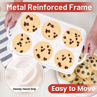 Foto 5 | Foto 5 | Molde Grande para Cupcakes Caketime 6 Espacios Antiadherente Silicona Gigante Paquete de 2 - Venta Internacional