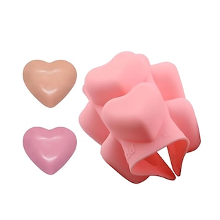Foto 3 | Foto 3 | Molde Para Hornear 6 Corazones Para Panques, Molde De Silicón