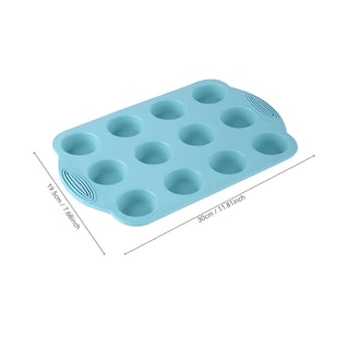 Foto 3 | Foto 3 | Molde Para Mantecadas Muffins De Silicón 12 Cavidades
