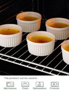 Foto 4 | Foto 4 | Ramekins Dowan 120 Ml Para Crema Brulee Apta Para Horno, Juego De 6 Unidades - Venta Internacional.