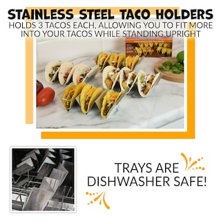 Foto 3 | Foto 3 | Set Para Servir Tacos Nostalgia Taco Tuesday Con Calentador De Tortillas - Venta Internacional.