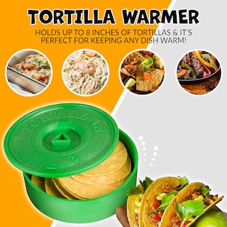 Foto 4 | Foto 4 | Set Para Servir Tacos Nostalgia Taco Tuesday Con Calentador De Tortillas - Venta Internacional.