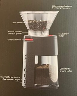 Foto 3 | Foto 3 | Molinillo de Café Bodum 11750-01us Bistro Burr - Venta Internacional