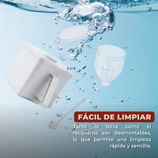 Foto 3 | Foto 3 | Molinillo Eléctrico para Grano de Café con Triturador Automático Blanco