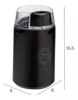Foto 3 | Foto 3 | Molino para Café y Especias 50 g Negro Masterchef + Termo Güish