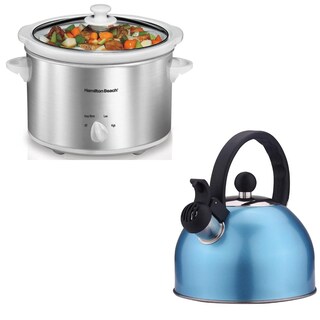 Foto 1 | Foto 1 | Olla de Cocción Lenta Hamilton Beach y Tetera Silbadora