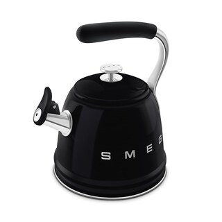 Foto 6 | Foto 6 | Kettle Smeg Smeg - Estufa Para Inducción, Diseño Retro, 2,4 L, Color Negro - Venta Internacional.